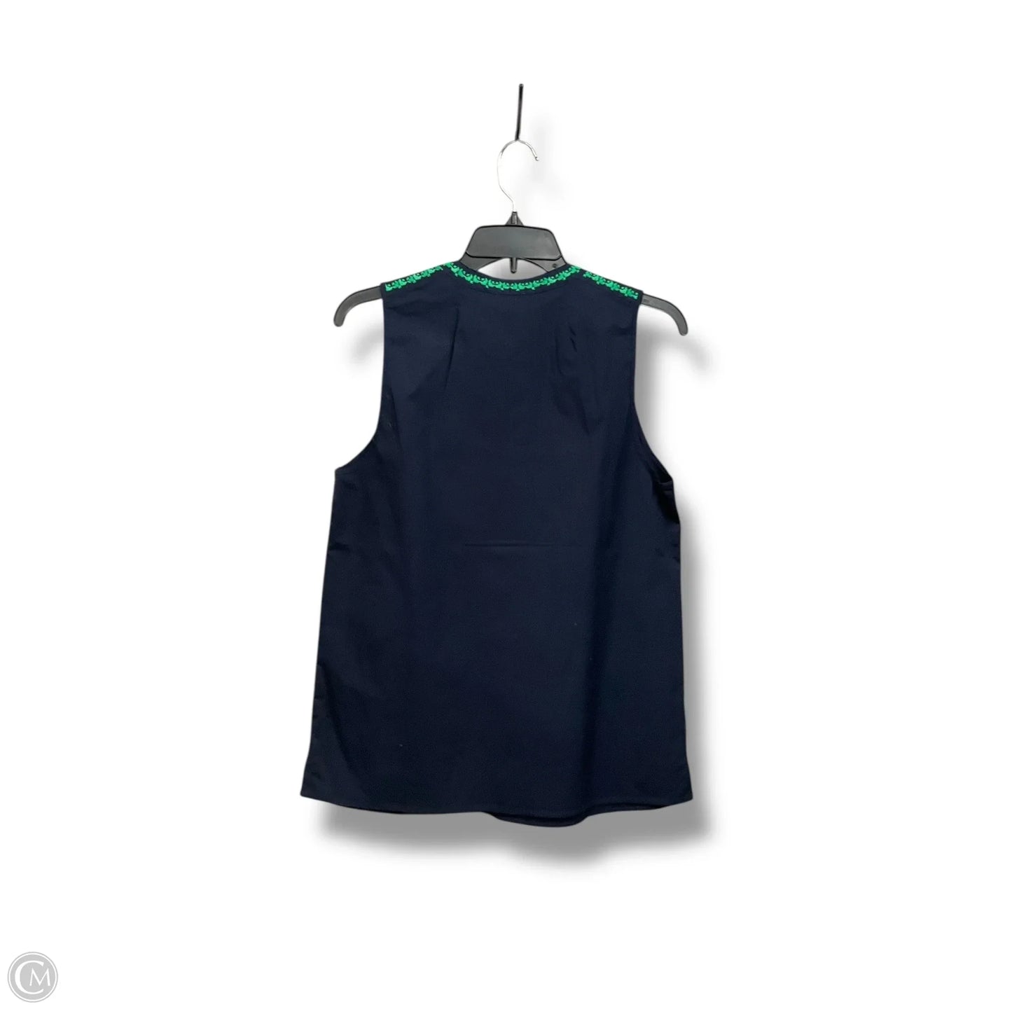 Top Sleeveless By J. Crew In Blue, Size: S