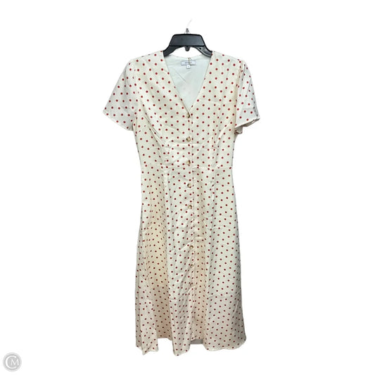 Dress Casual Midi By Clothes Mentor In Polkadot Pattern, Size: S