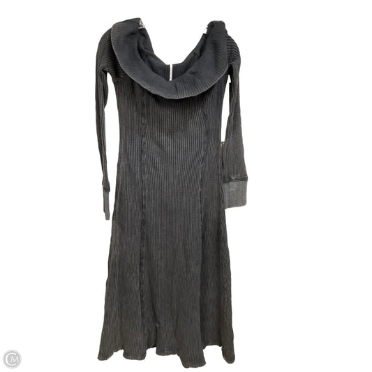 Dress Casual Midi By Free People In Grey, Size: M