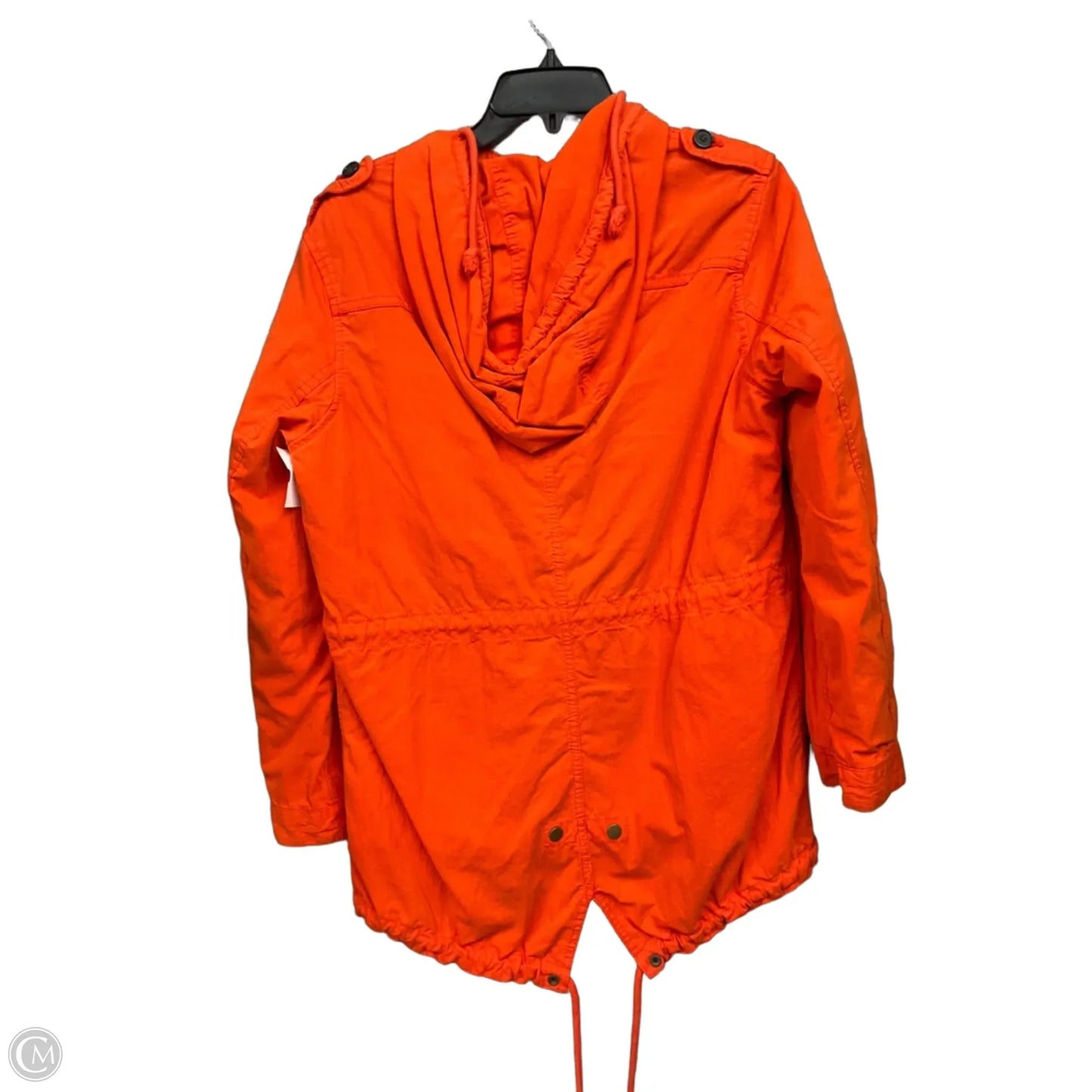 Jacket Puffer & Quilted By Old Navy In Orange, Size: M