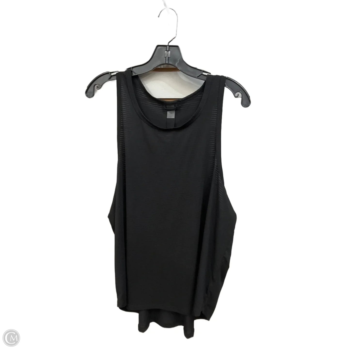 Athletic Tank Top By Clothes Mentor In Black, Size: Xxl