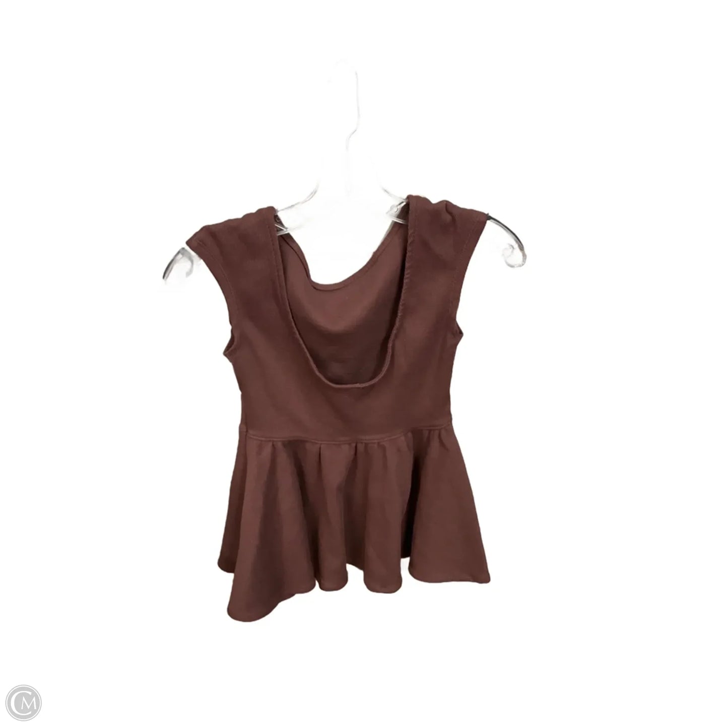 Top Short Sleeve Basic By Free People In Brown, Size: Xs