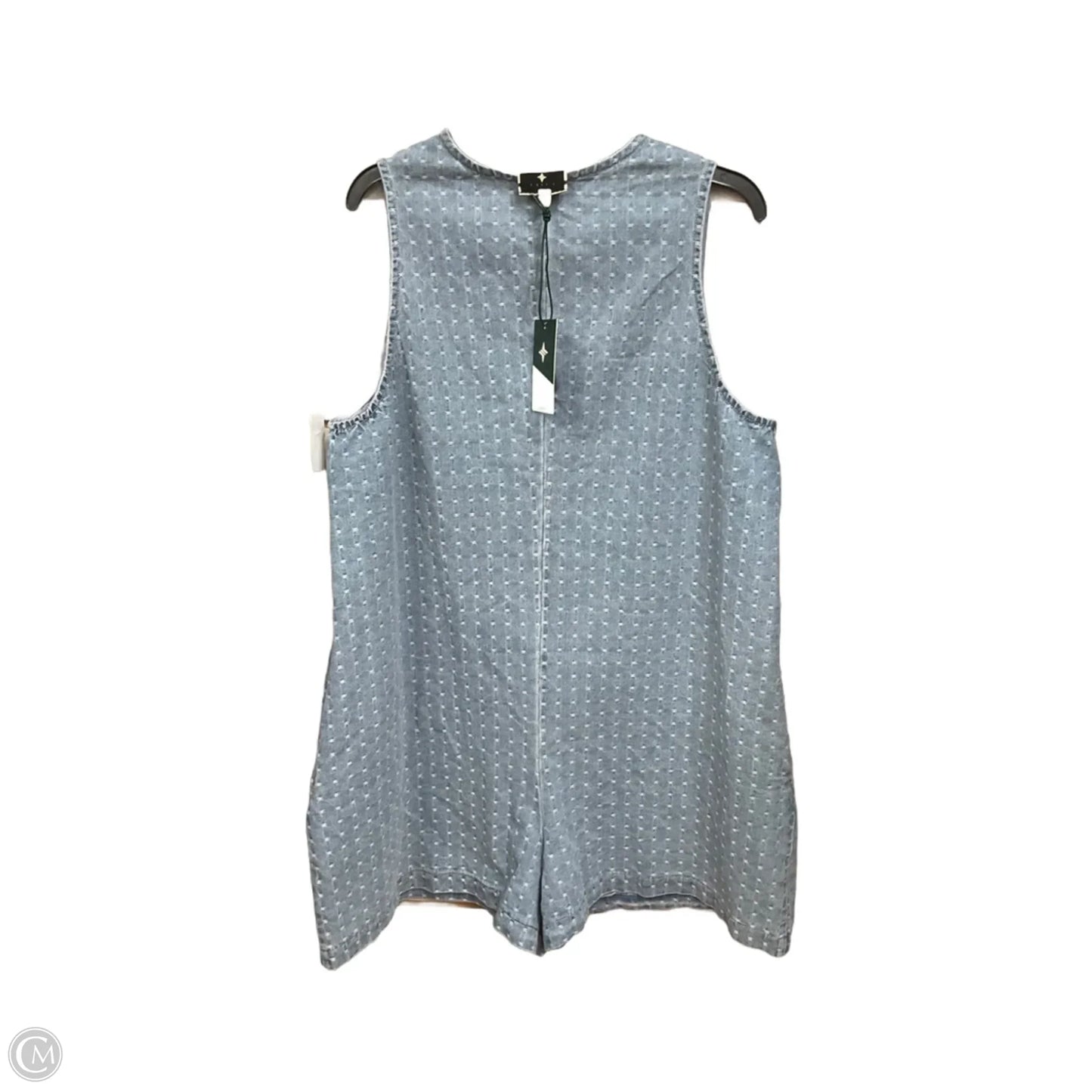 Romper By Tuckernuck In Blue Denim, Size: Xl