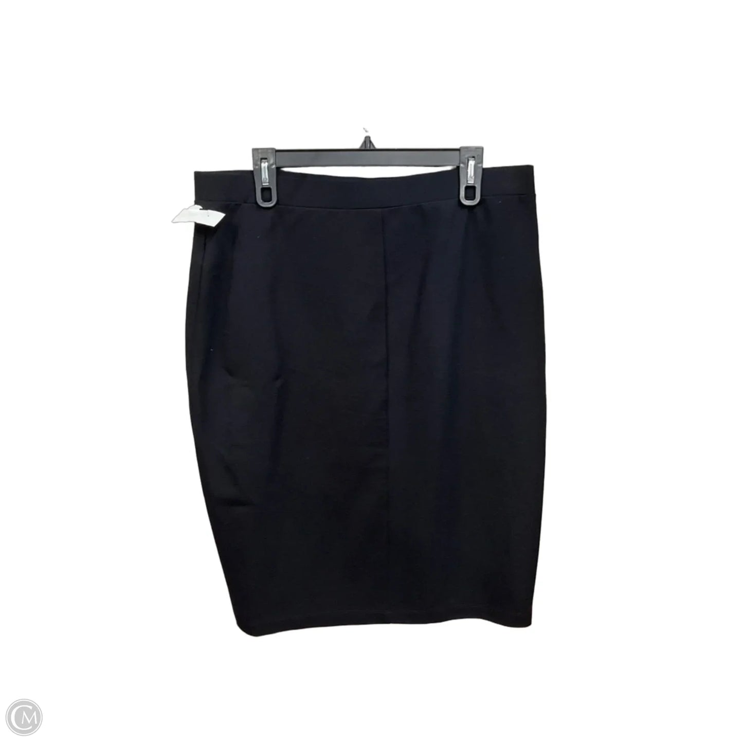 Skirt Midi By Liz Claiborne In Black, Size: 14
