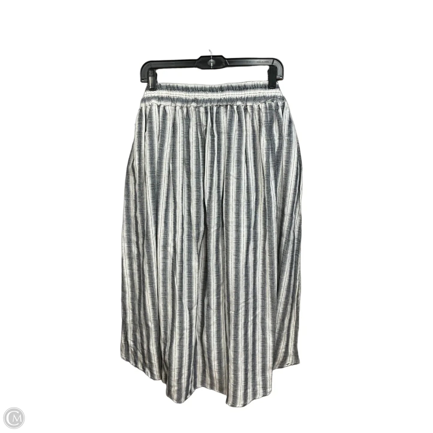 Skirt Midi By Max Studio In Striped Pattern, Size: Xl
