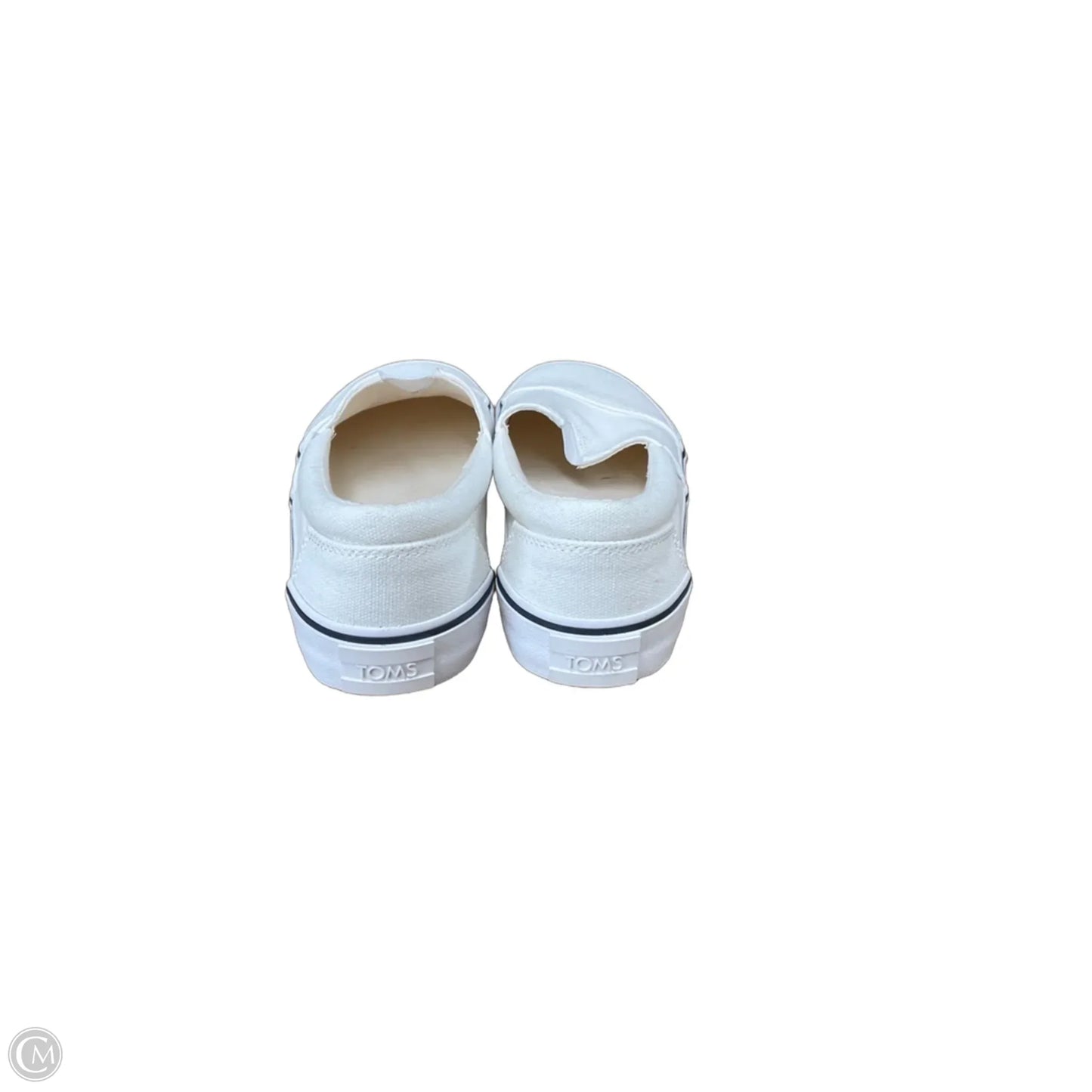 Shoes Flats By Toms In White, Size: 6.5