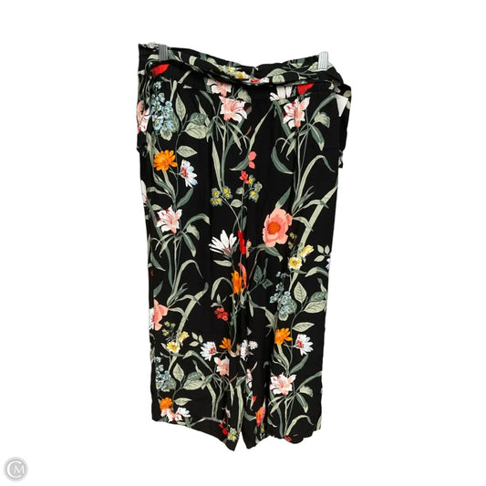 Pants Other By Loft In Floral Print, Size: 12p