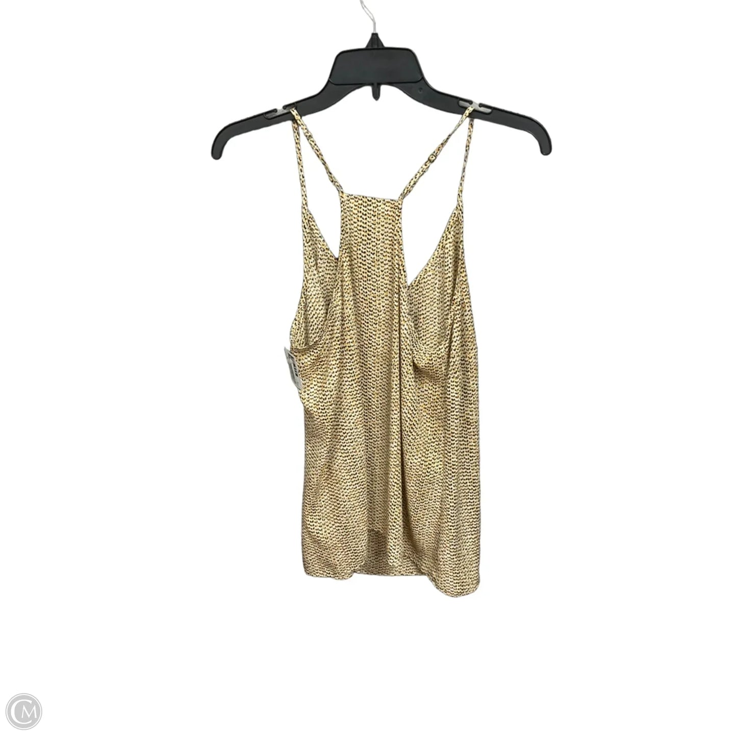 Top Sleeveless By Cabi In Yellow, Size: M