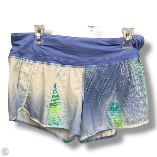 Athletic Shorts By Lululemon In Multi-colored, Size: 10