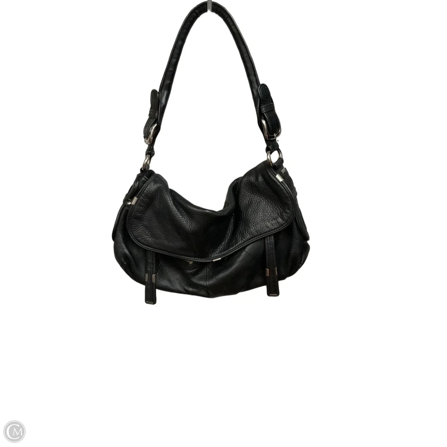 Handbag Leather By B. Makowsky, Size: Medium