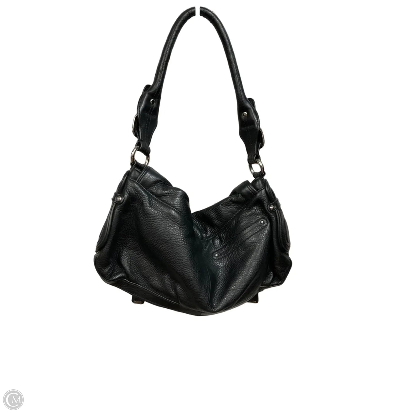 Handbag Leather By B. Makowsky, Size: Medium