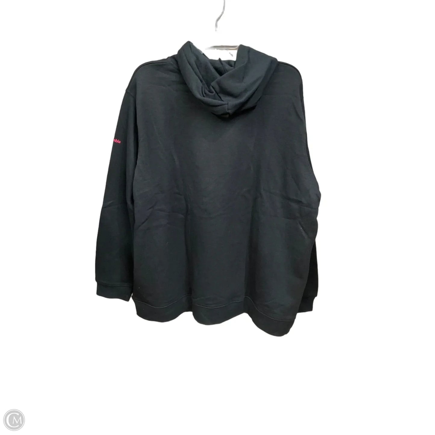 Athletic Sweatshirt Hoodie By Columbia In Black, Size: 3x