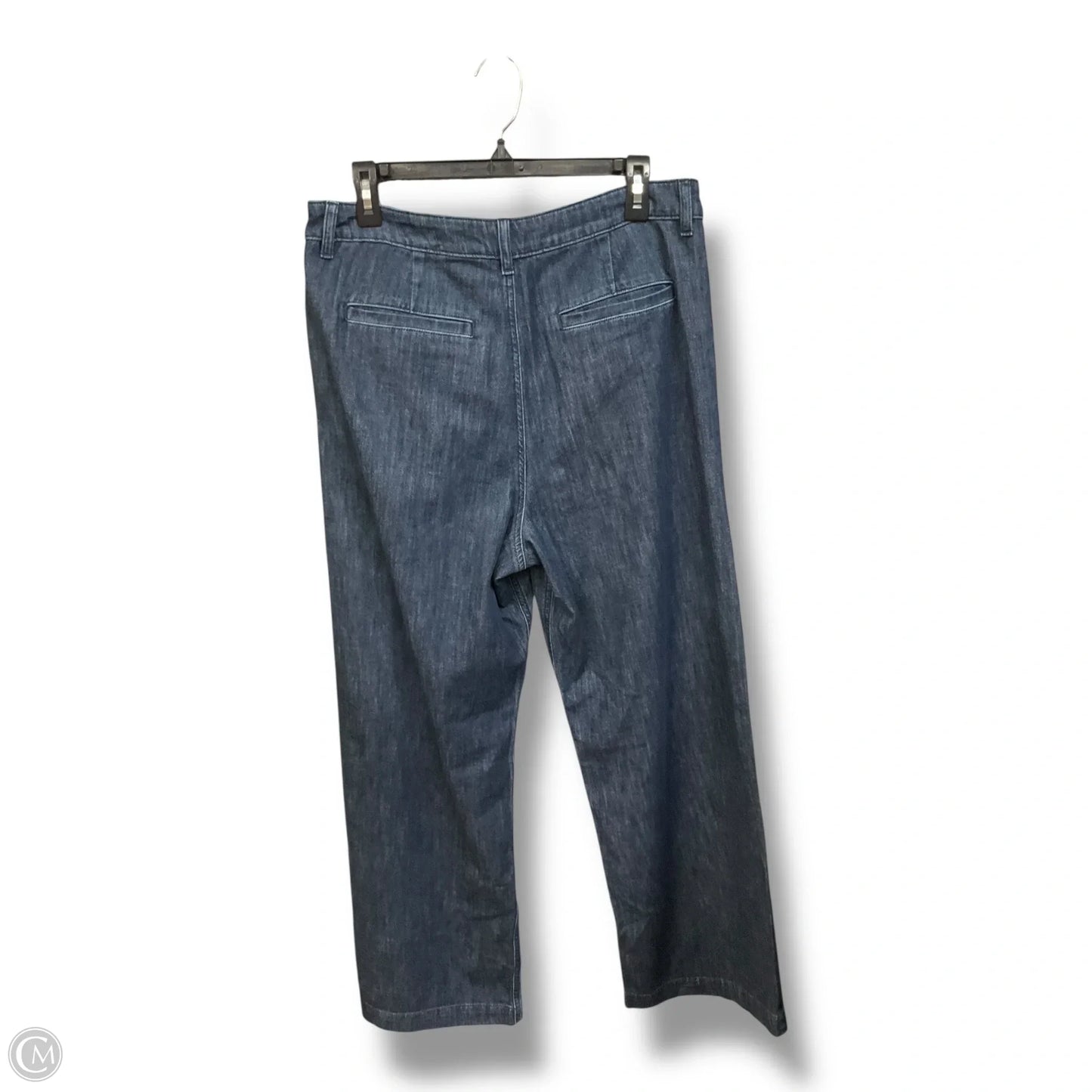 Jeans Wide Leg By J. Crew In Blue Denim, Size: 10