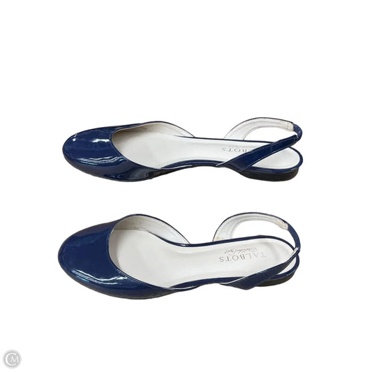Sandals Flats By Talbots In Blue, Size: 7.5