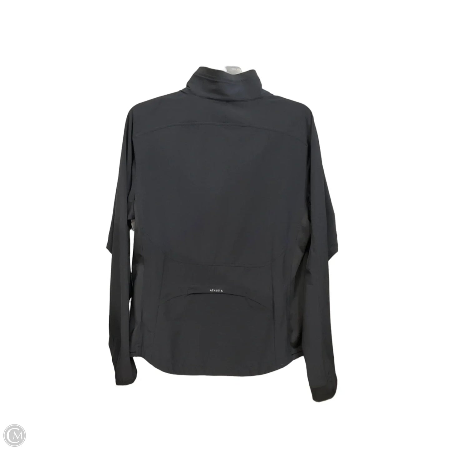 Athletic Jacket By Athleta In Black, Size: M