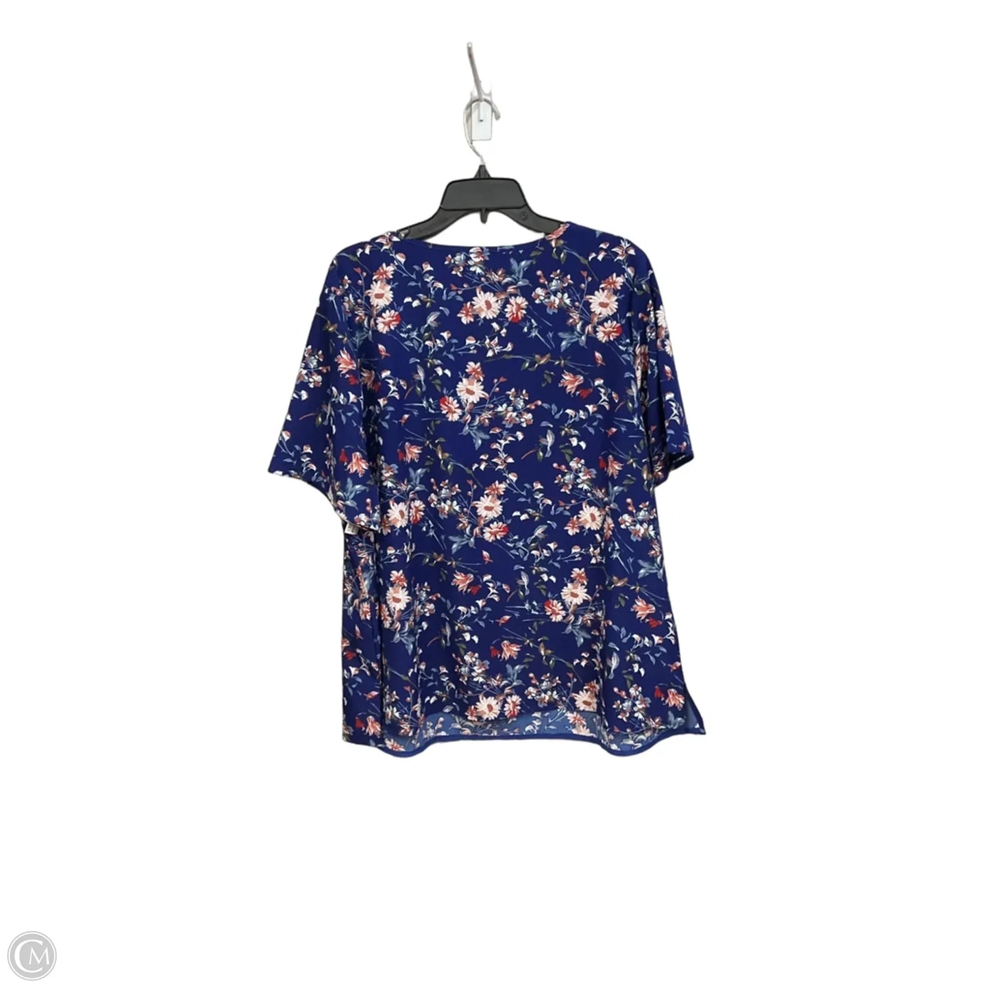 Top Short Sleeve By Bloomchic In Floral Print, Size: 2x