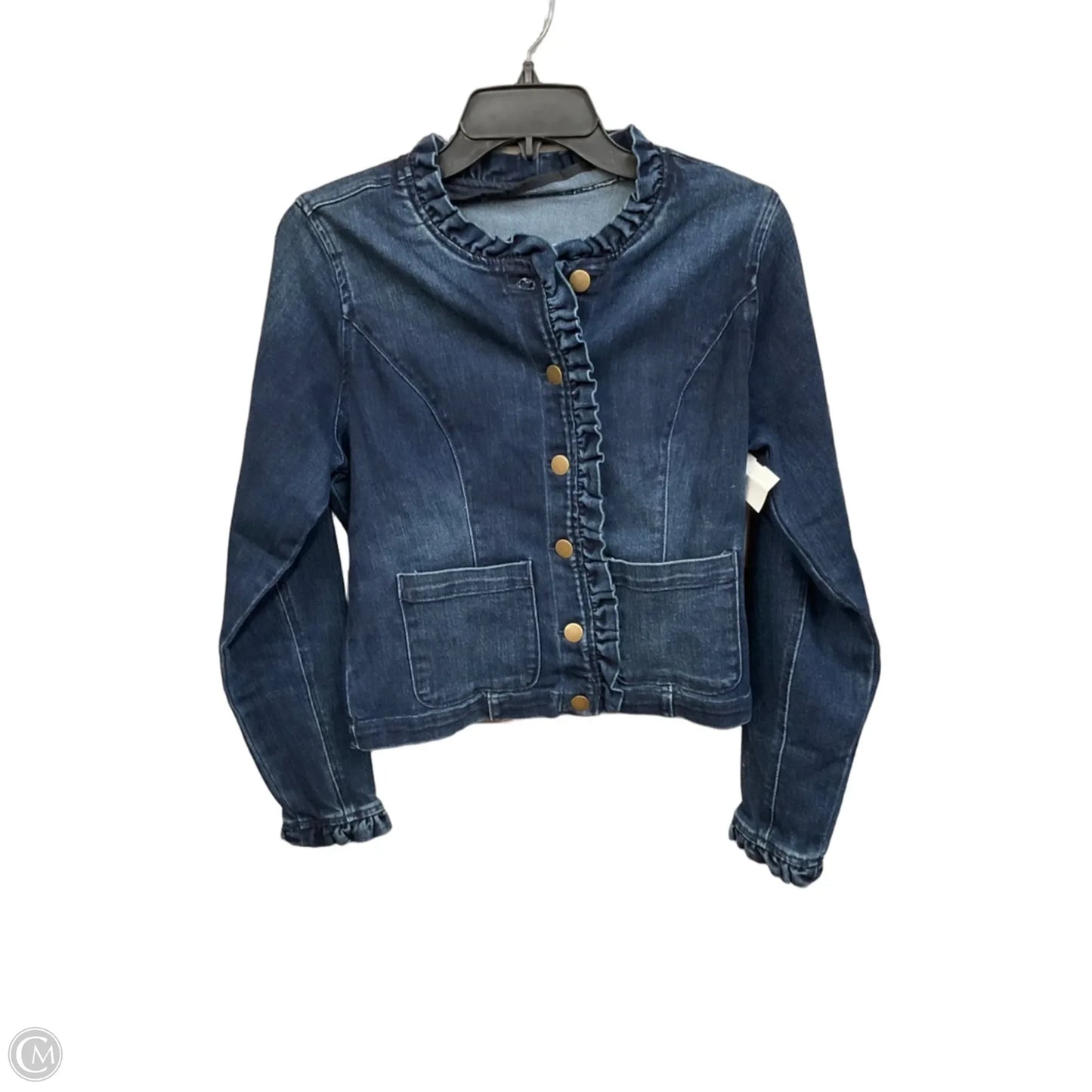 Jacket Denim By Draper James In Blue Denim, Size: S