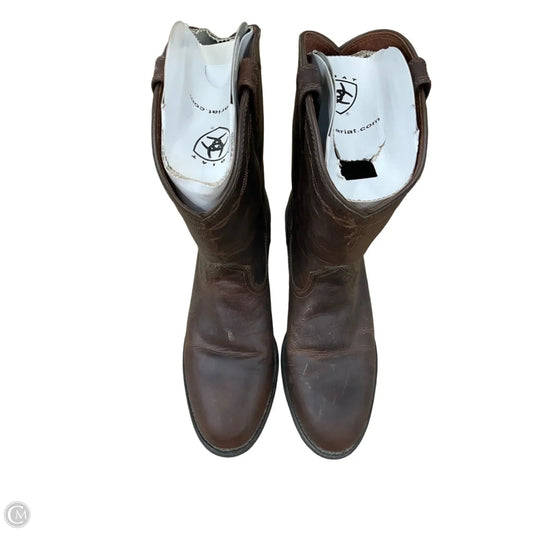 Boots Western By Ariat In Brown, Size: 9.5