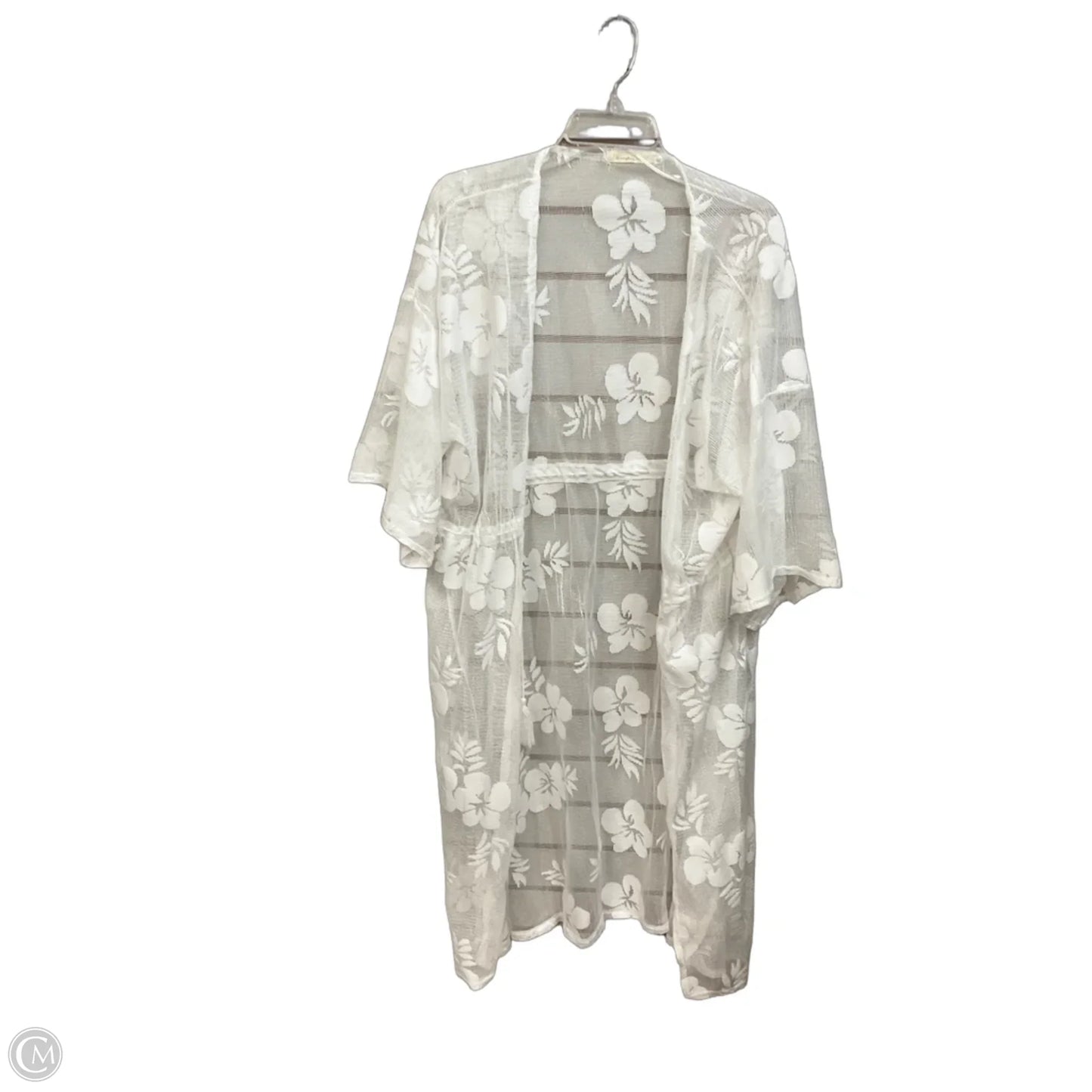 Swimwear Cover-up By Do Everything In Love In White, Size: Osfm