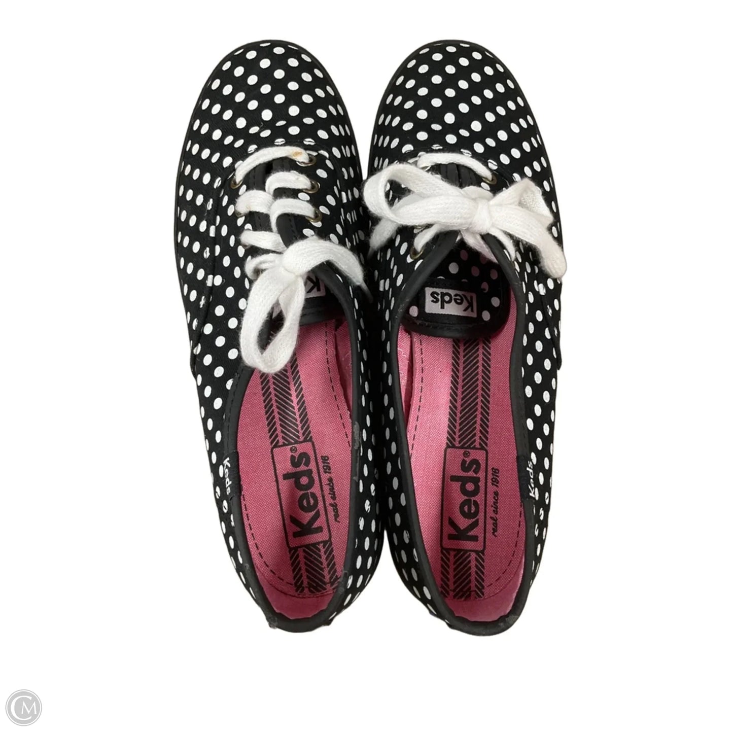 Shoes Flats By Keds In Polkadot Pattern, Size: 7.5