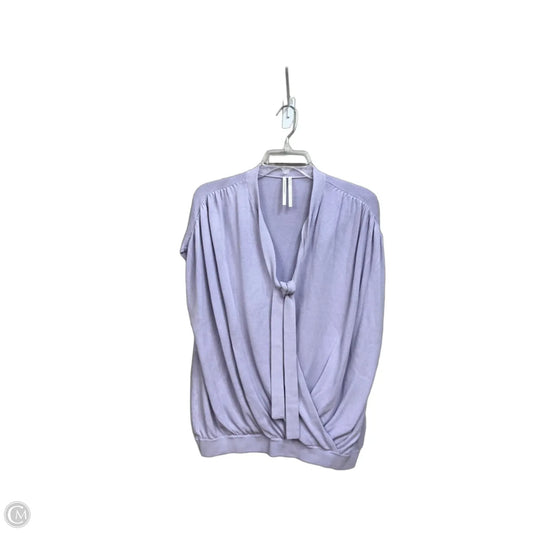 Top Sleeveless By Anthropologie In Purple, Size: L