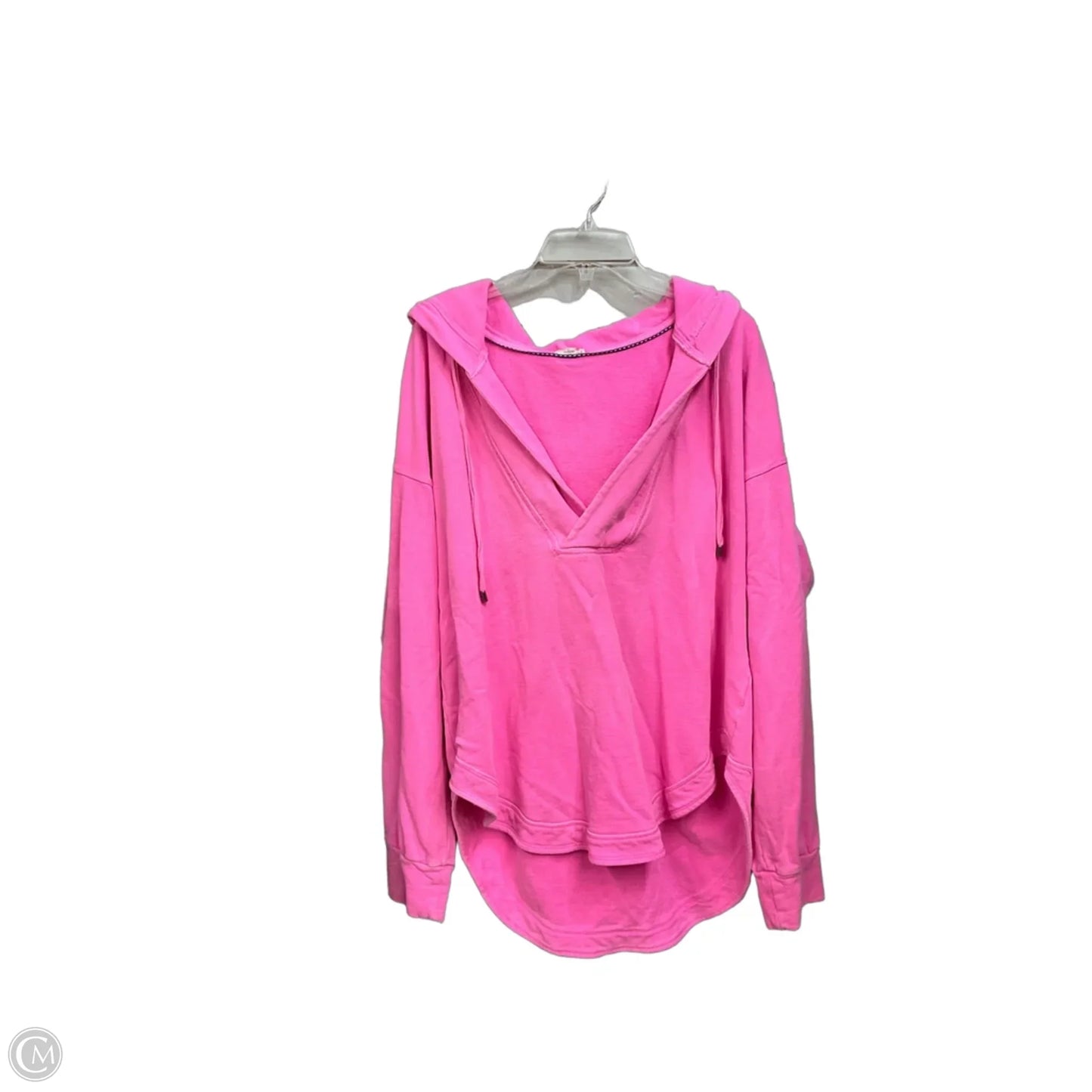 Sweatshirt Hoodie By Pilcro In Pink, Size: Xl