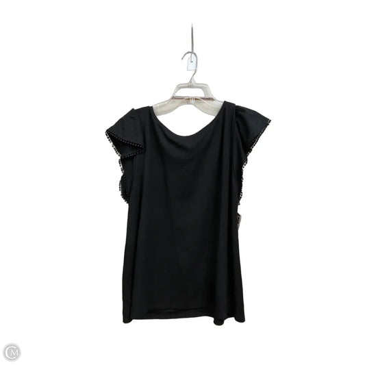 Top Sleeveless By Ann Taylor In Black, Size: Xl