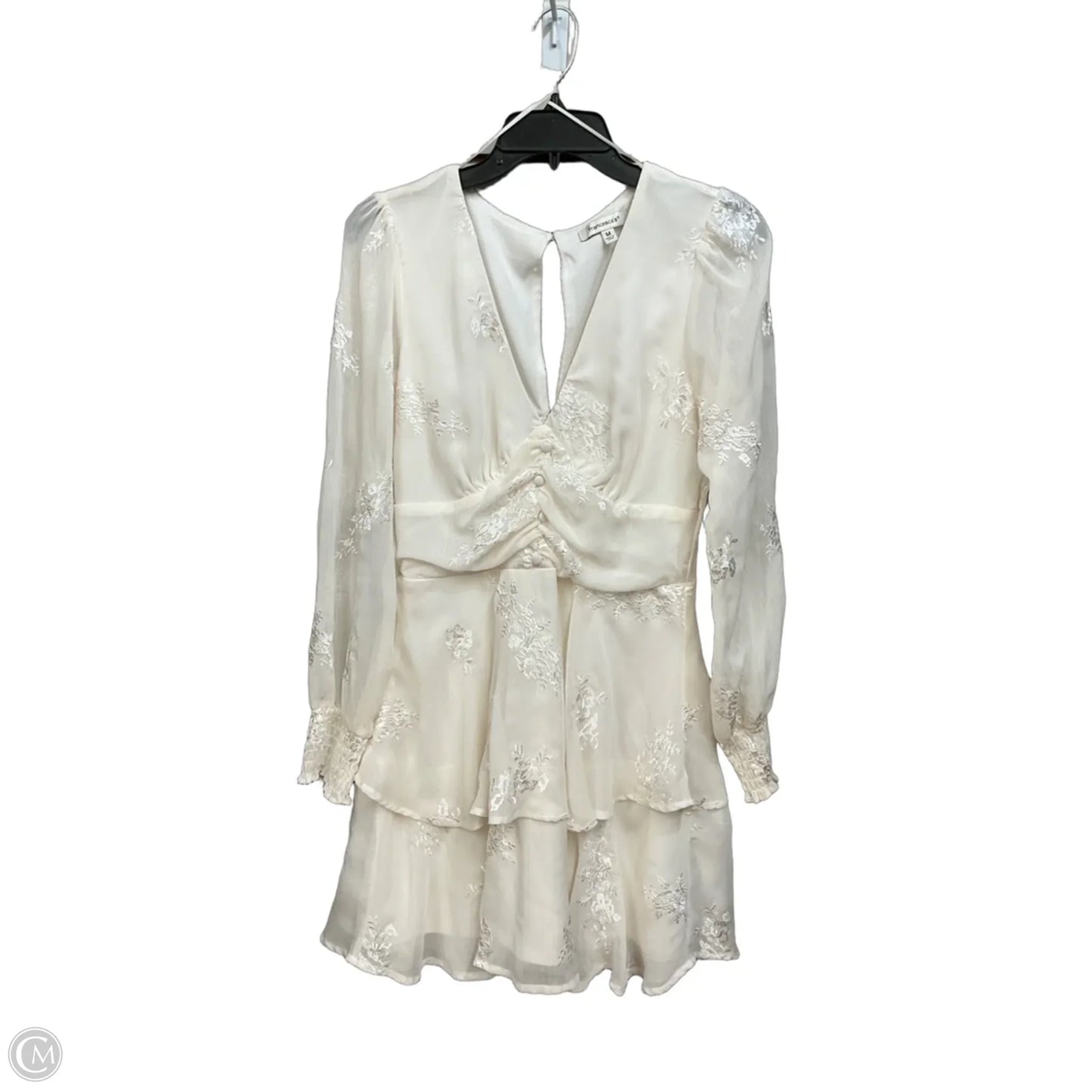 Dress Casual Short By Francesca’s In White, Size: M