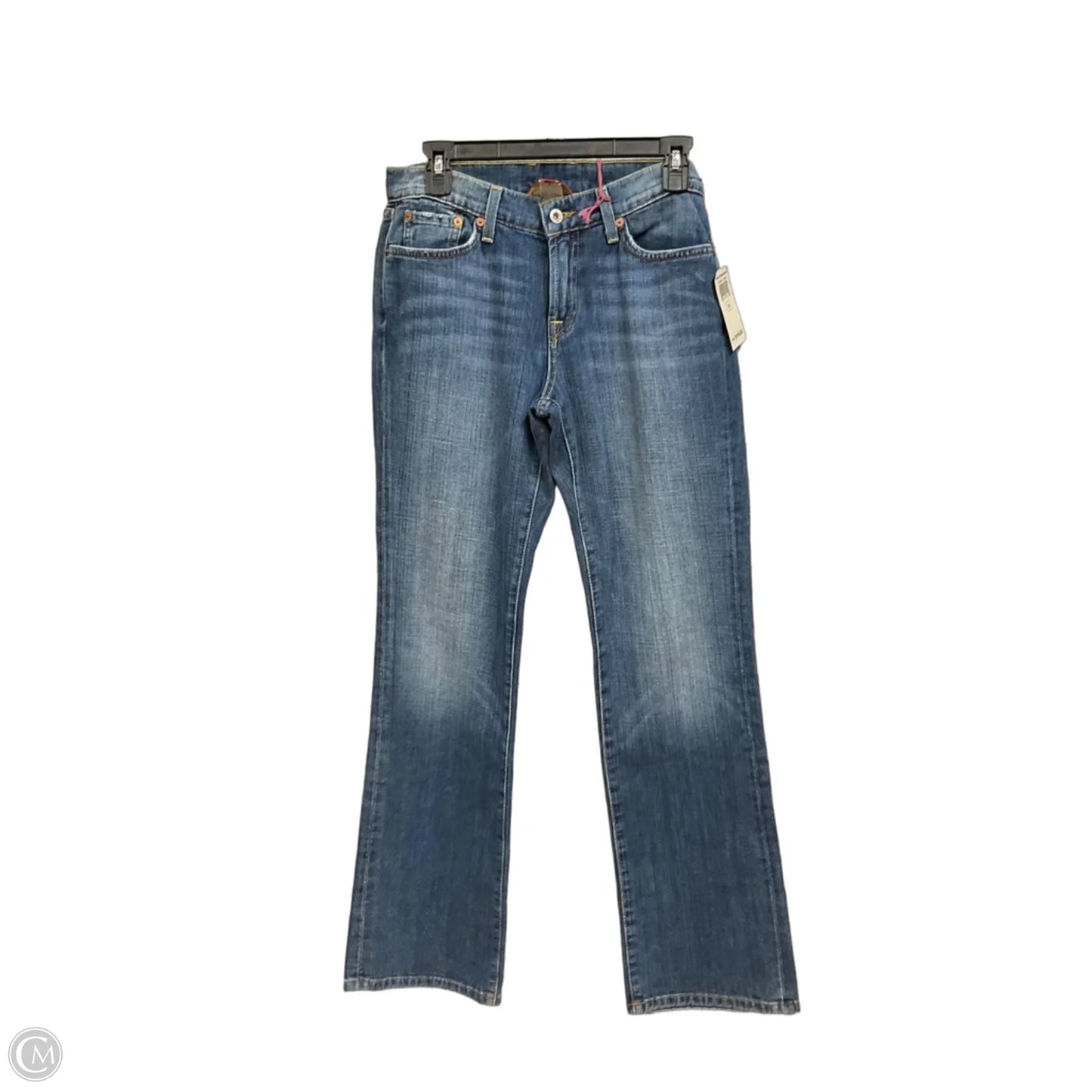 Jeans Straight By Lucky Brand In Blue Denim, Size: 6