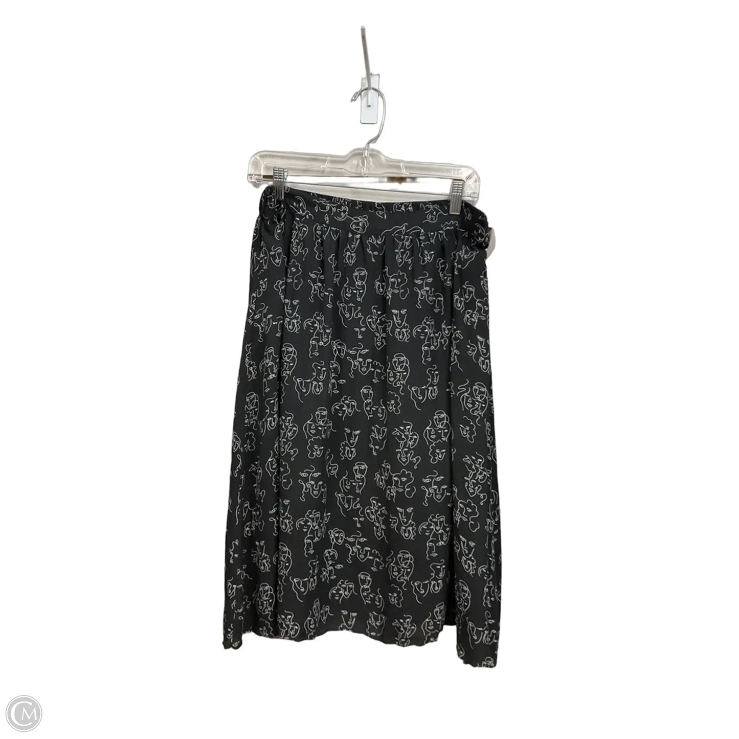 Skirt Midi By A New Day In Black, Size: 12