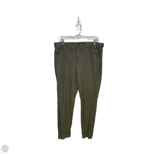 Pants Joggers By Talbots In Green, Size: 14