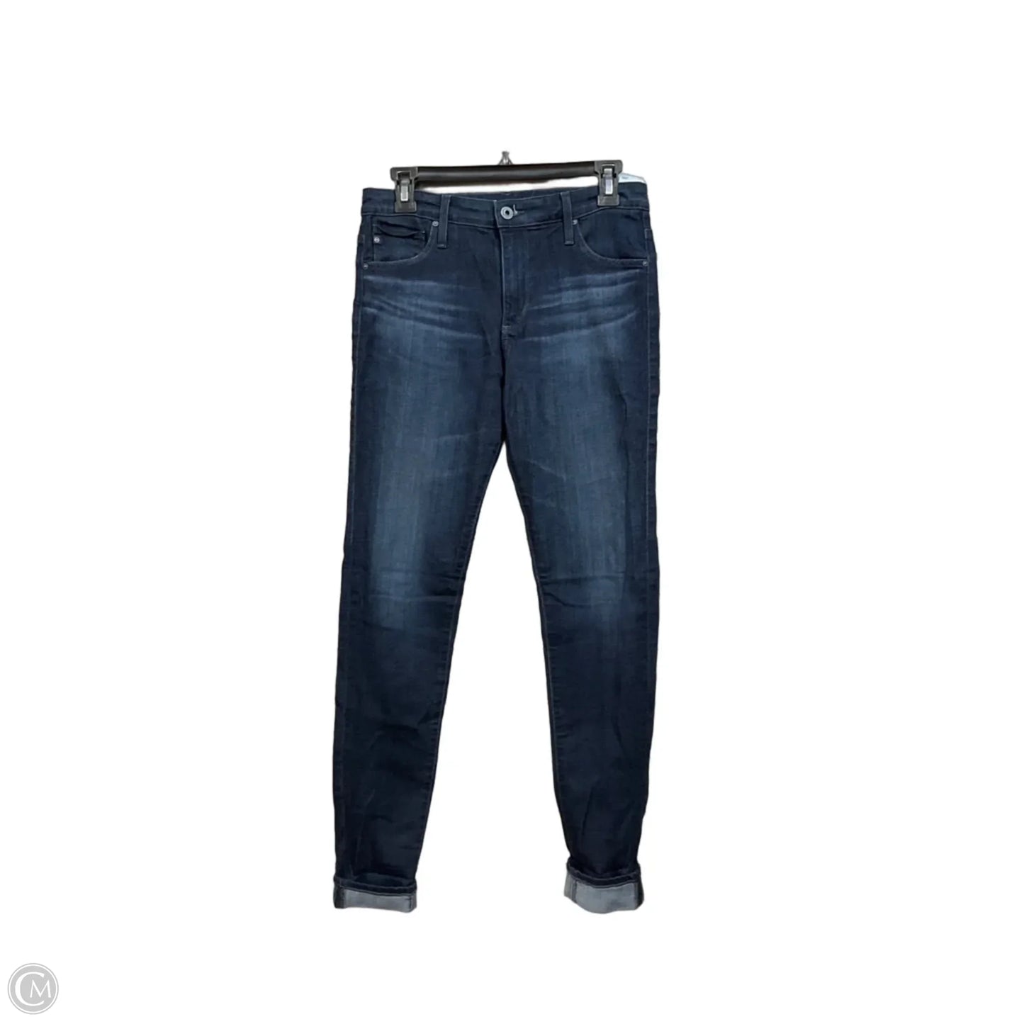 Jeans Skinny By Adriano Goldschmied In Blue Denim, Size: 6