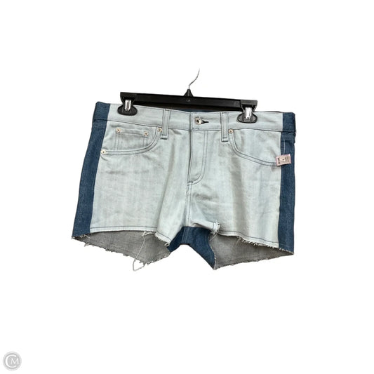 Shorts By Rag And Bone In Blue Denim, Size: 8