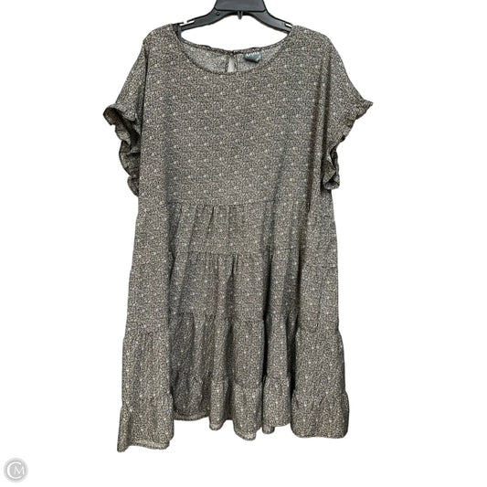 Dress Casual Short By Arula In Floral Print, Size: 2x
