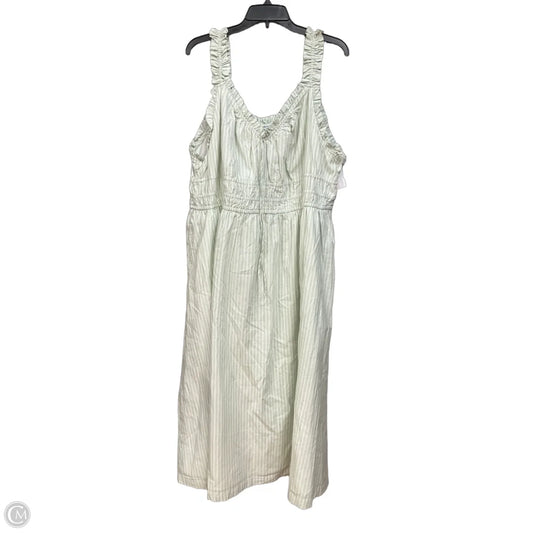 Dress Casual Maxi By Old Navy In Striped Pattern, Size: Xxl
