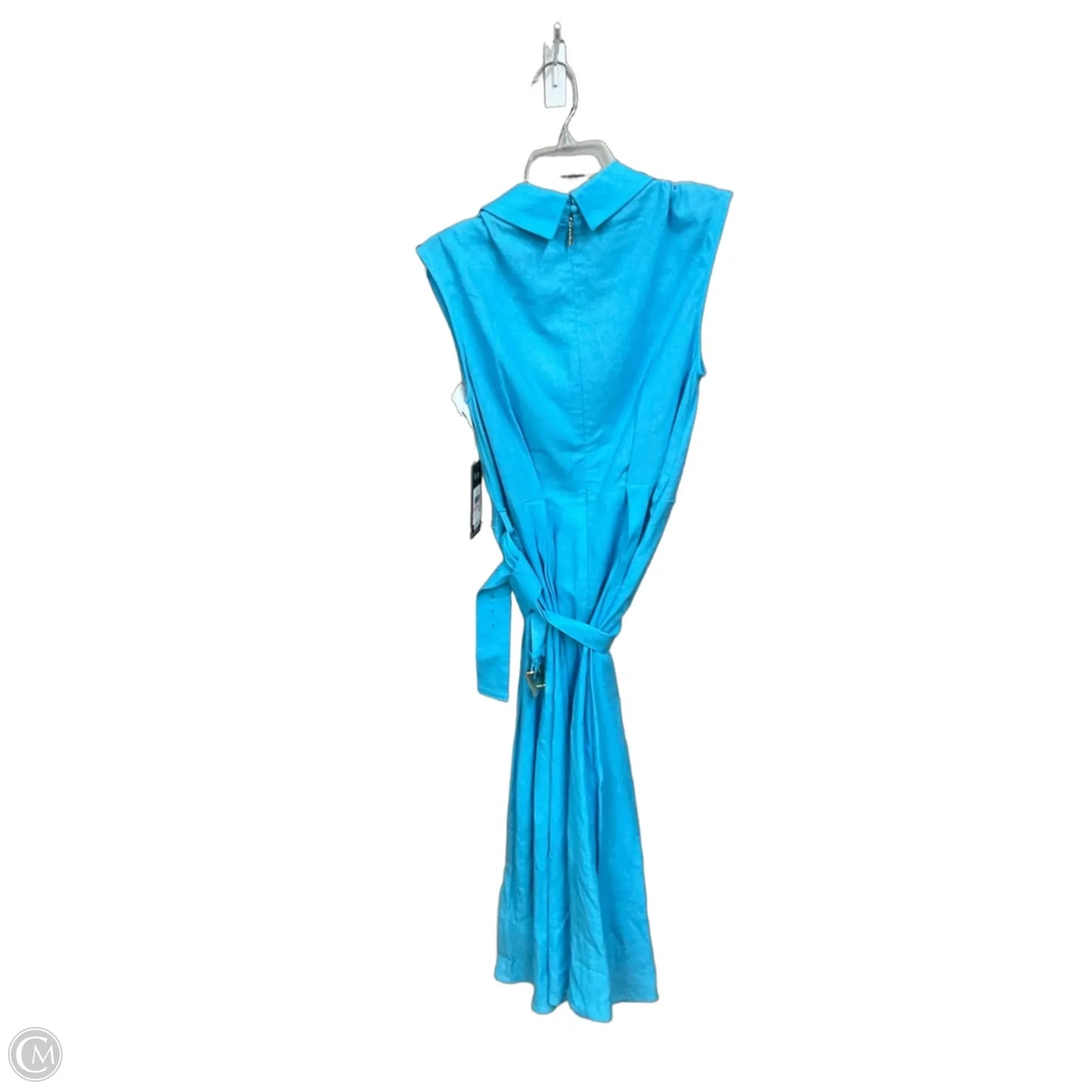 Dress Designer By Karl Lagerfeld In Blue, Size: 10