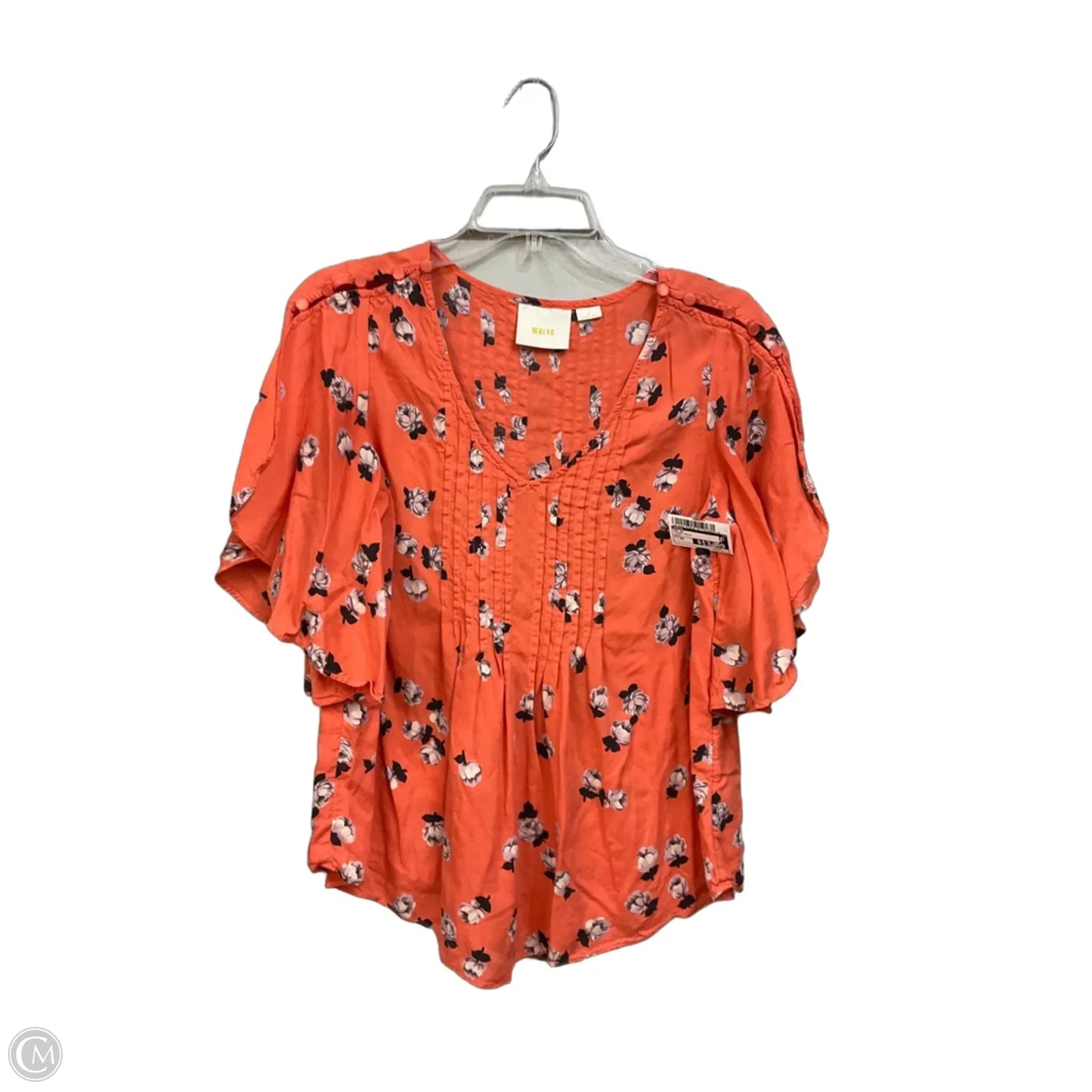 Top Short Sleeve By Maeve In Floral Print, Size: Xs