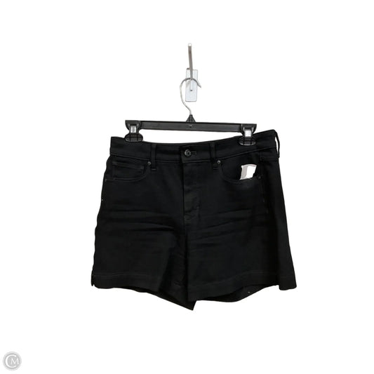 Shorts By White House Black Market In Black Denim, Size: 6