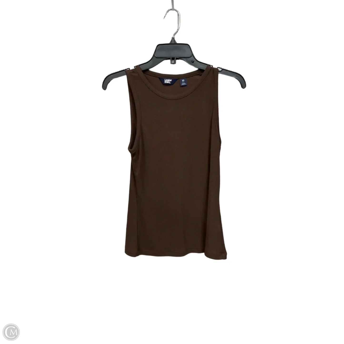 Tank Top By Lands End In Brown, Size: Xs