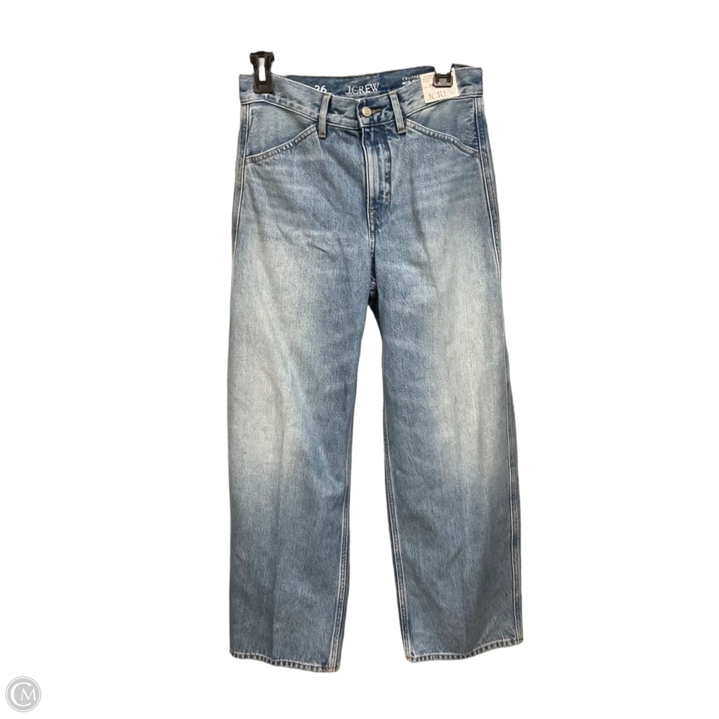 Jeans Cropped By J. Crew In Blue Denim, Size: 2