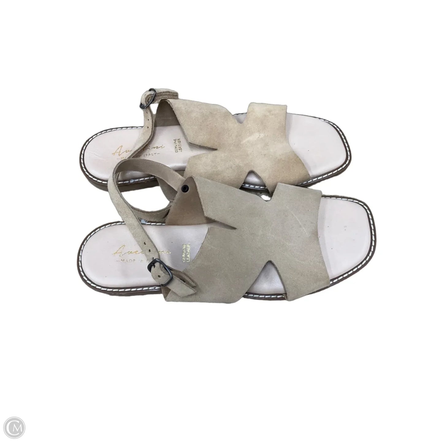 Sandals Flats By Cmb In Tan, Size: 9.5