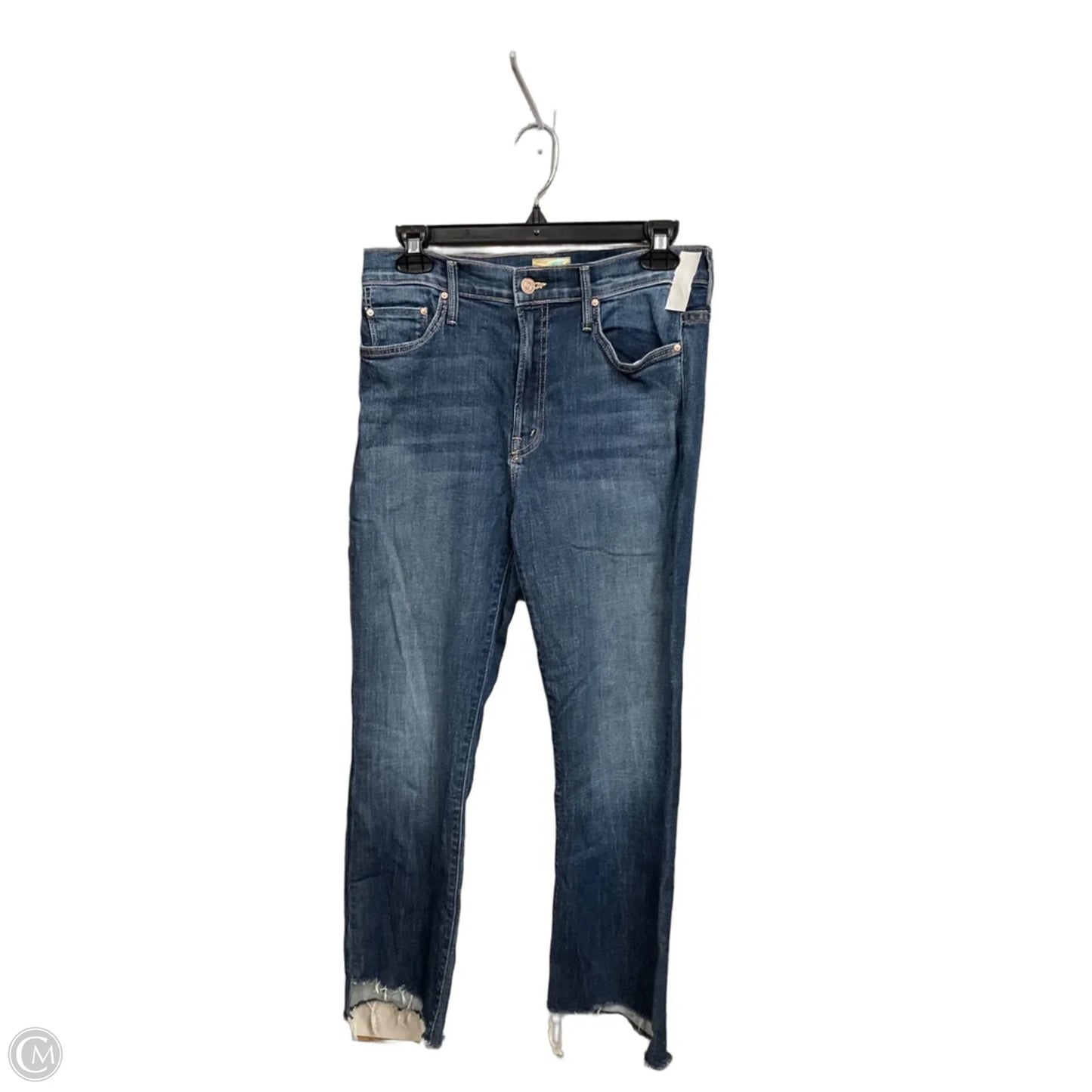 Jeans Boot Cut By Mother In Blue Denim, Size: 8