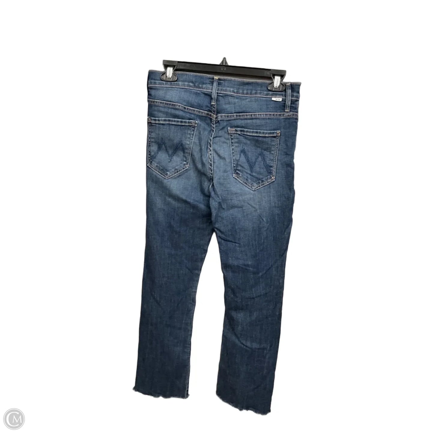 Jeans Boot Cut By Mother In Blue Denim, Size: 8