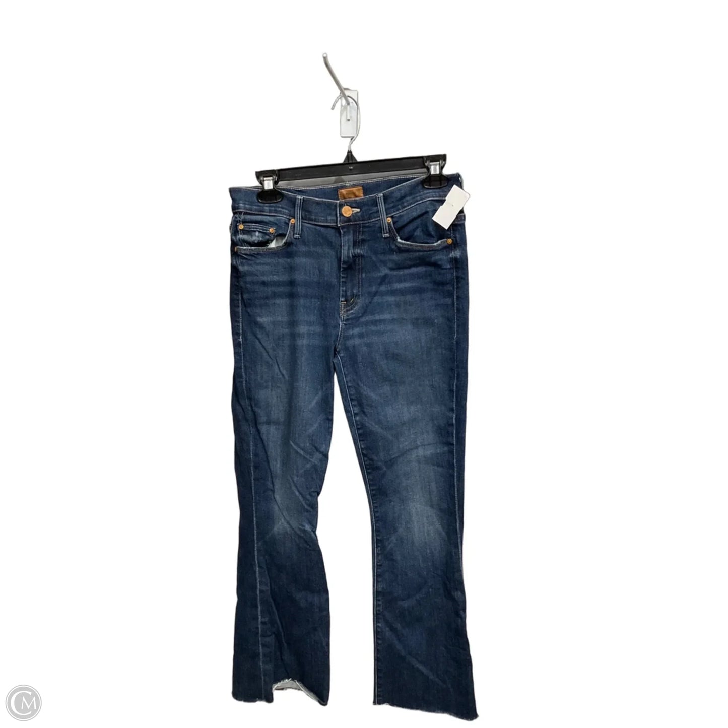 Jeans Boot Cut By Mother In Blue Denim, Size: 8