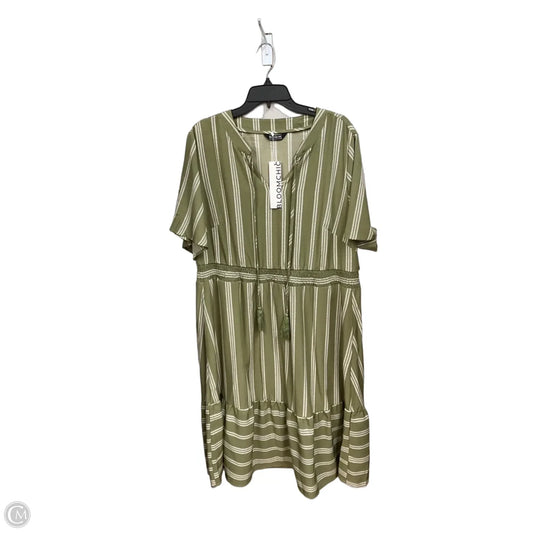 Dress Casual Short By Bloomchic In Green, Size: 1x