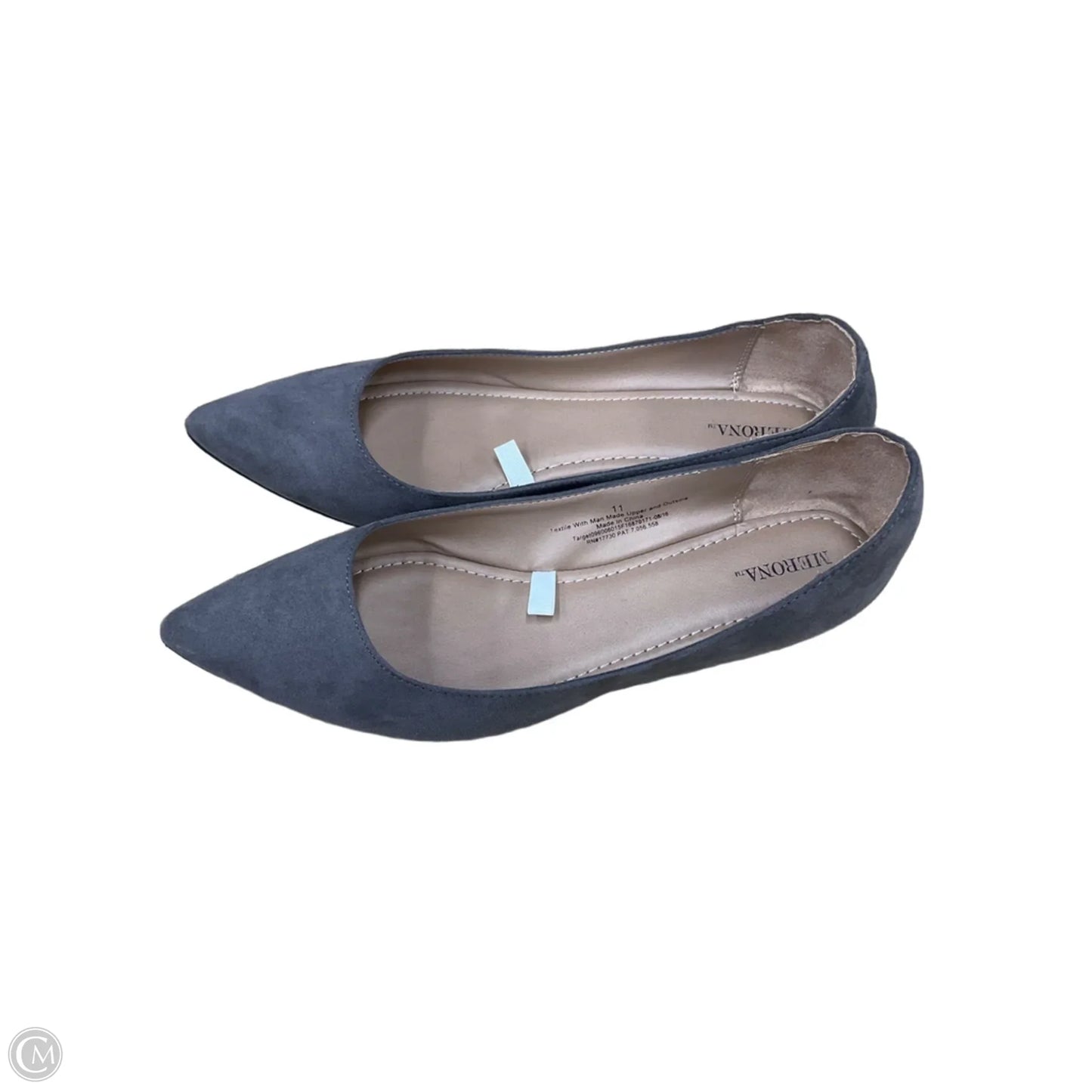 Shoes Flats By Merona In Grey, Size: 11