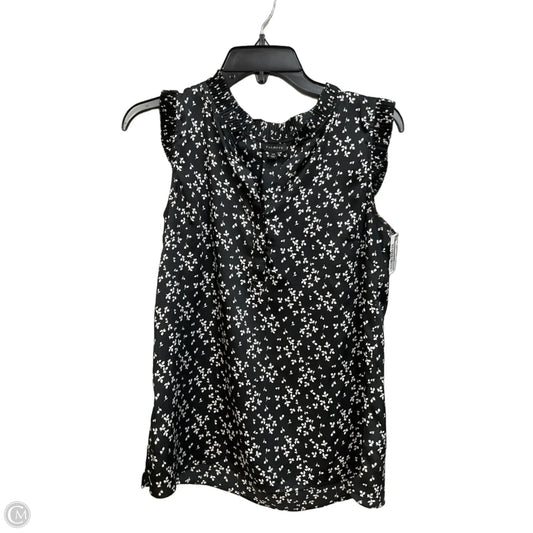 Top Sleeveless By Talbots In Floral Print, Size: Xs