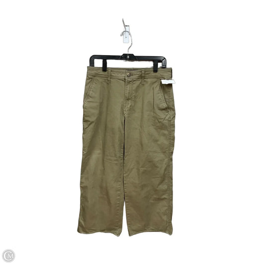 Pants Wide Leg By Banana Republic In Green, Size: 6