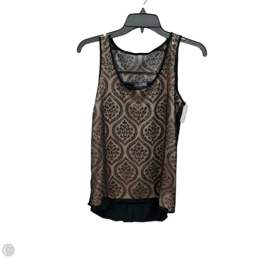 Top Sleeveless By Limited In Black, Size: S