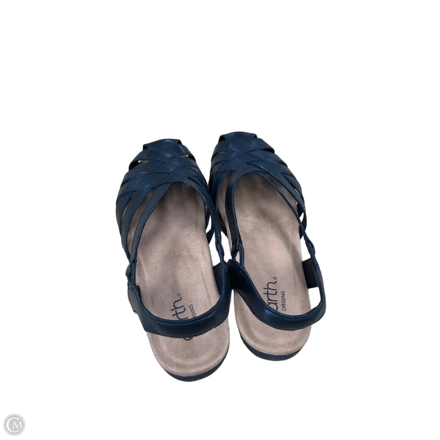 Sandals Flats By Earth In Black, Size: 10